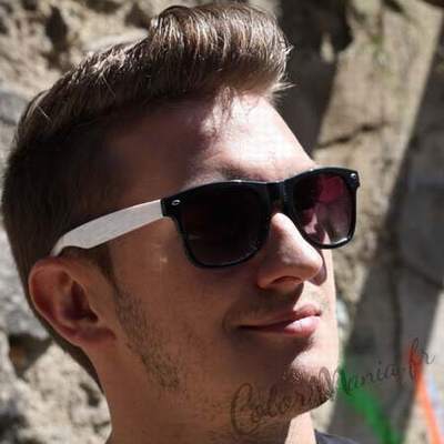 De Ban Soleil Evioo lunettes Lunettes Ray Wayfarer vmNn0w8